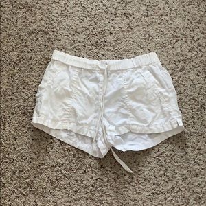 Joie white linen shorts size small